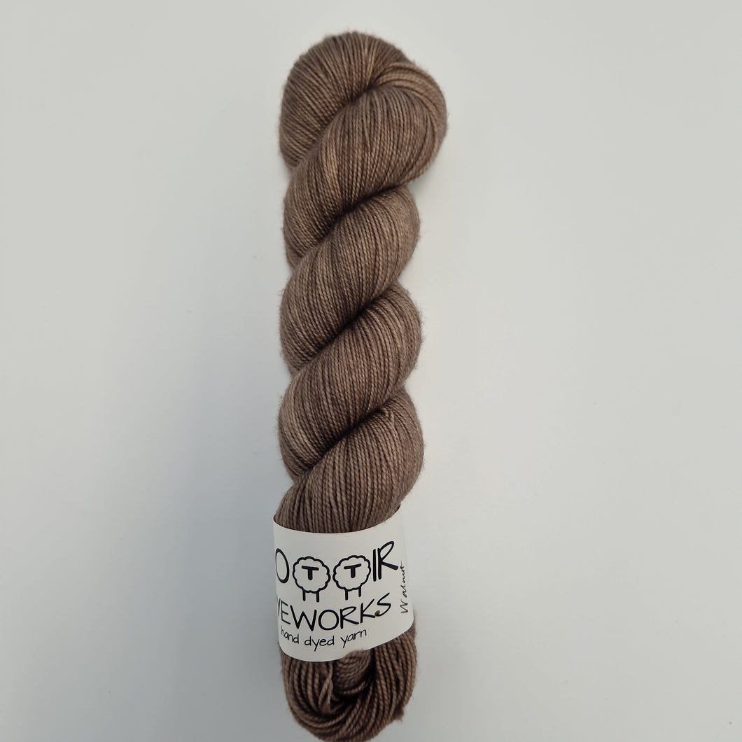 Walnut - Sock high twist