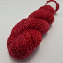 Load image into Gallery viewer, Red velvet - DK sock high twist