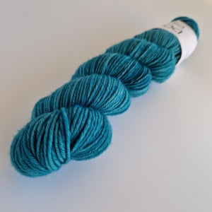The real teal - 100% Merino Worsted