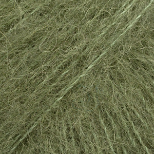 32 Mosagrænn - Drops Brushed Alpaca Silk