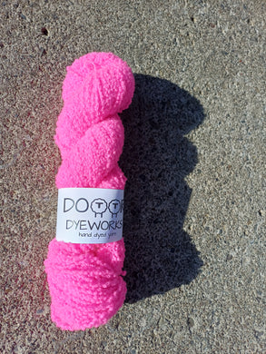 Hot pink  - DK Merino Boucle