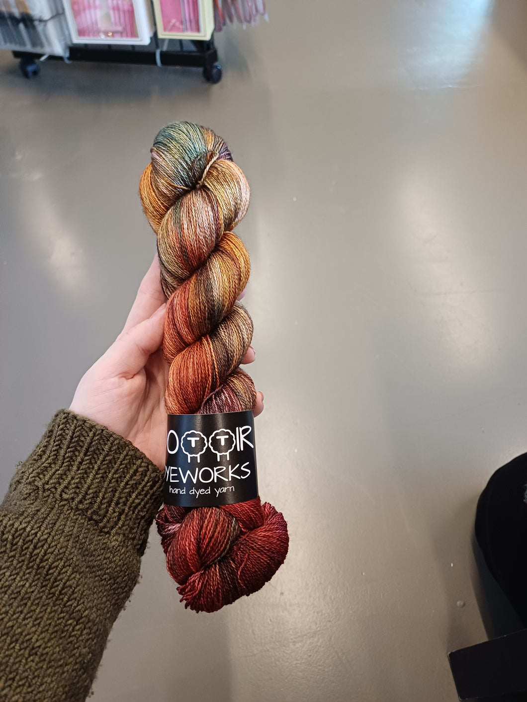 October - Merino silk lace