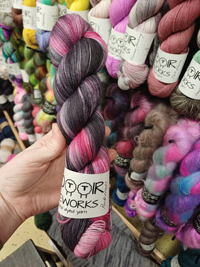 Pink scull - Tough Sock 100g
