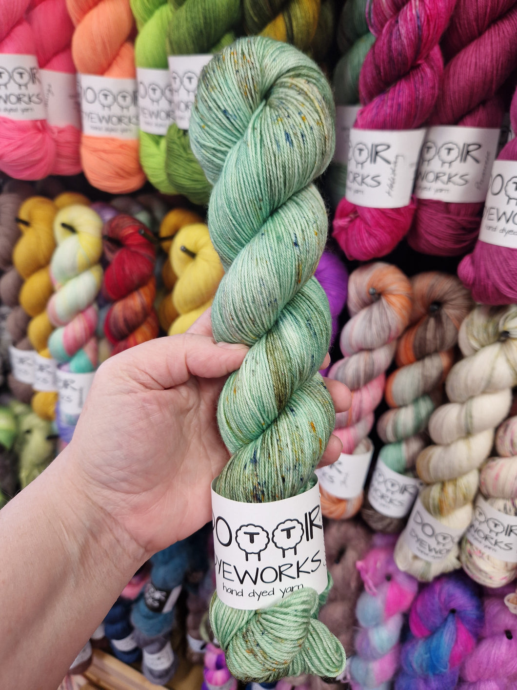 Spicy mint - 100% Merino