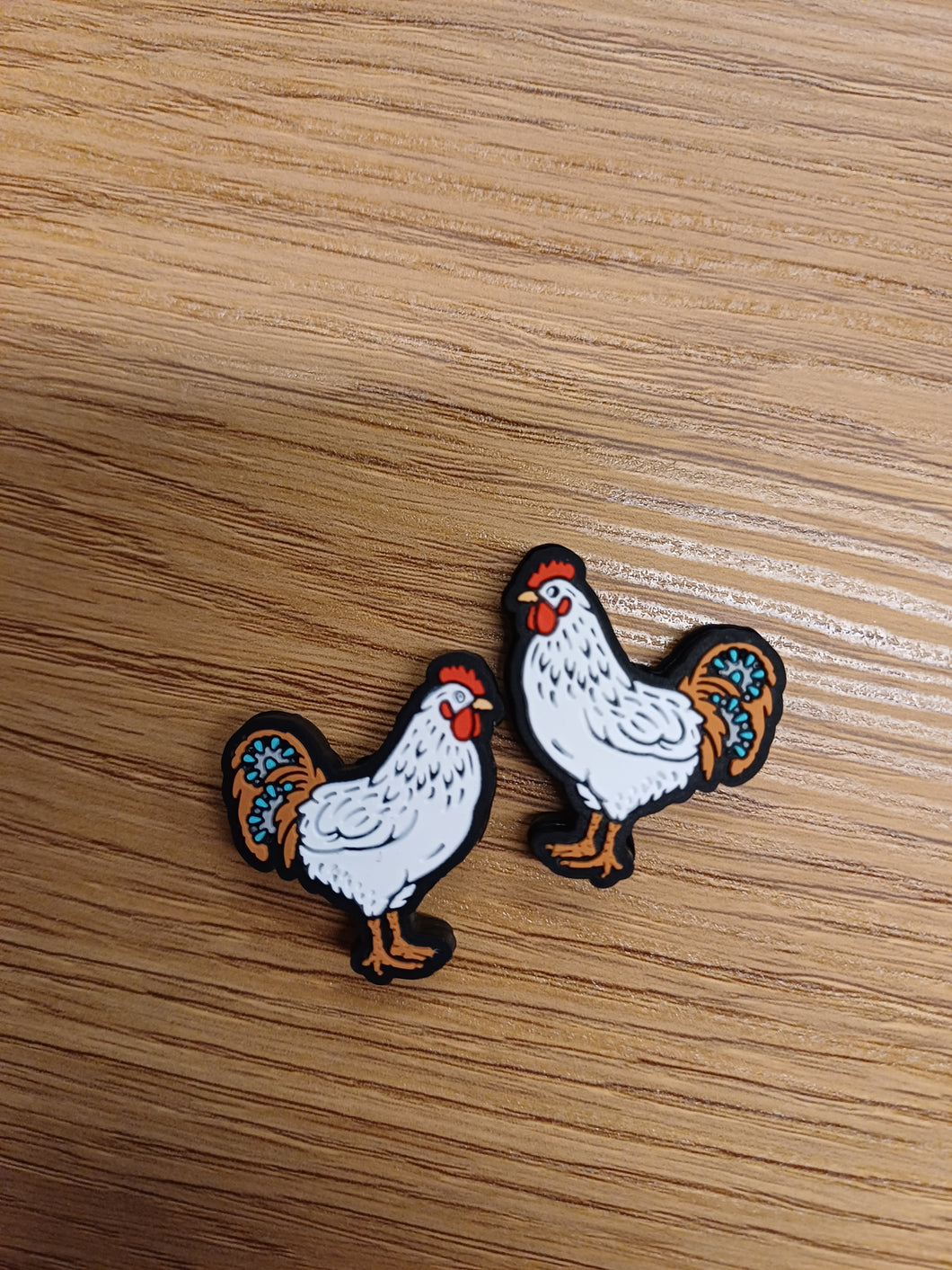 Lykkjustopparar - Hvíta hæna