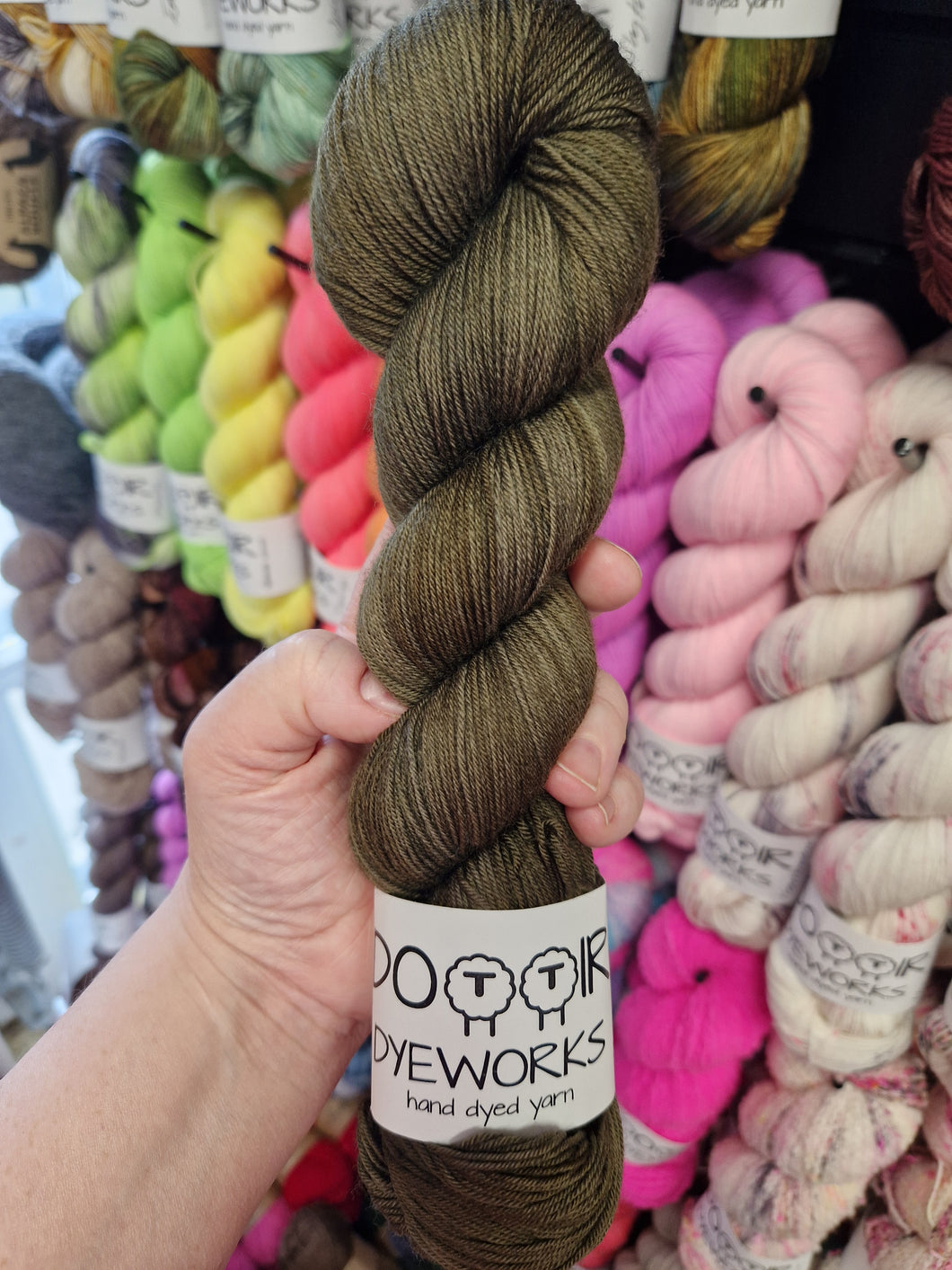 Moody moss - Tough Sock 100g